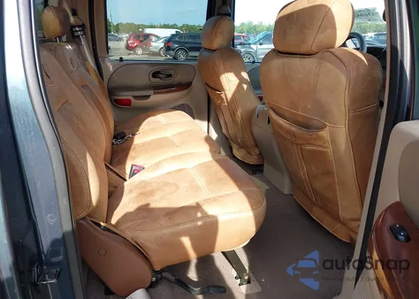 2003 Ford F-150 Lariat/Xlt from USA, damaged, VIN 1FTRW07643KC61107